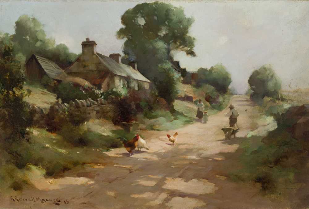 Appraisal: ROBERT RUSSELL MACNEE R G I Scottish - COUNTRY LANE