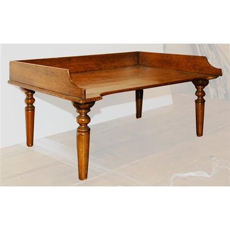 Appraisal: Georgian Style Mahogany Bed Tray Estimate -