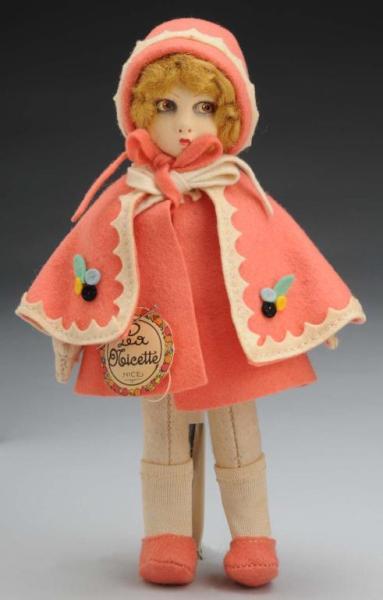 Appraisal: All Felt La Nicette Child Doll Description French Ca All