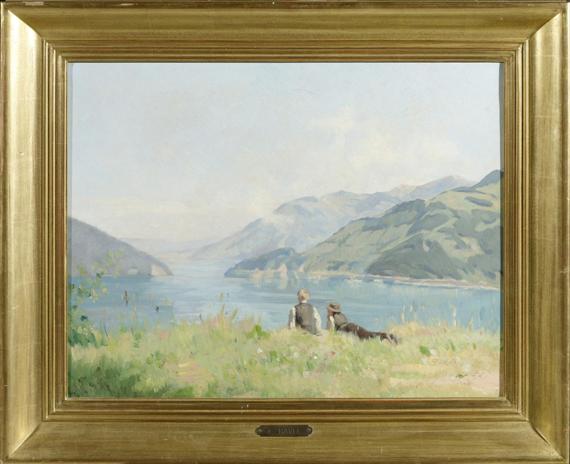 Appraisal: RAVEL JOHN EDOUARD ATTRIBUTED TO Versoix - Geneva View on