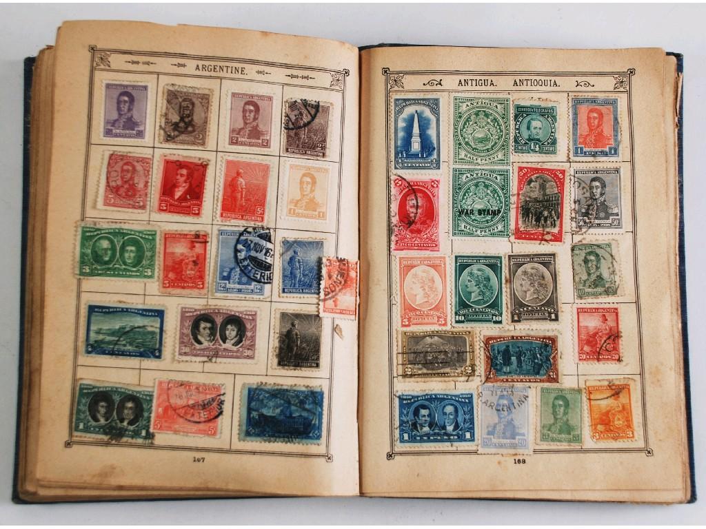 Appraisal: THE LINCOLN STAMP ALBUM' HOUSING AN ALL WORLD OLD TIME