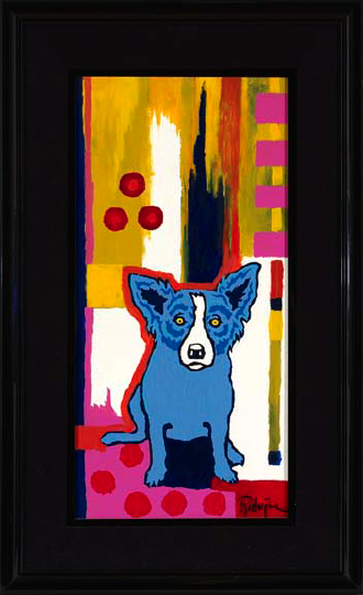 Appraisal: George Rodrigue American Louisiana b Blue Dog Behind the Eight