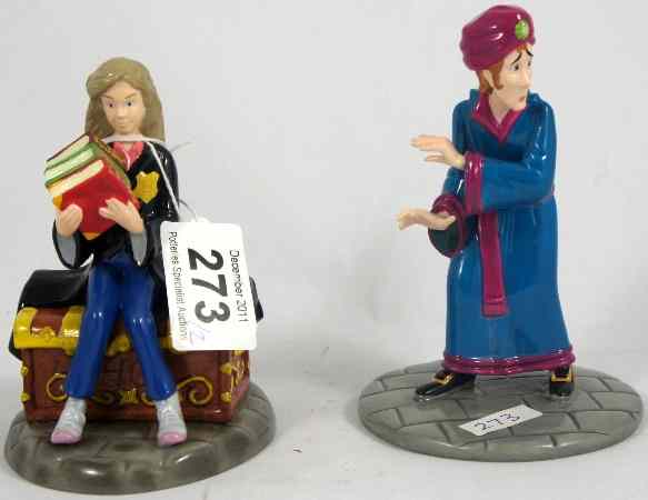 Appraisal: Royal Doulton Harry Potter Figures Professor Quirrell HP and Hermione