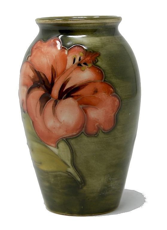 Appraisal: Moorcroft Potters To The Queen Cabinet Vase Moorcroft Potters To