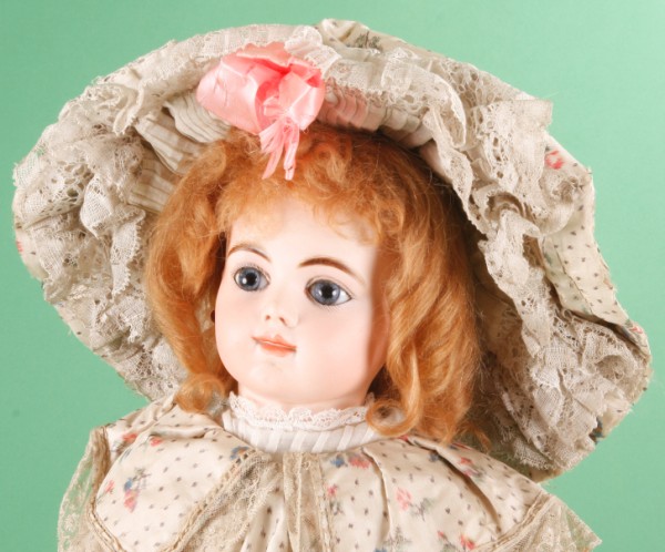 Appraisal: BRU JneR mechanical doll in original Bebe Bru box Beautiful