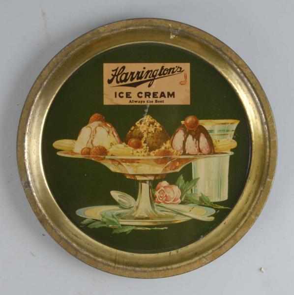 Appraisal: Harrington's Ice Cream Serving Tray Description Some paint missing from