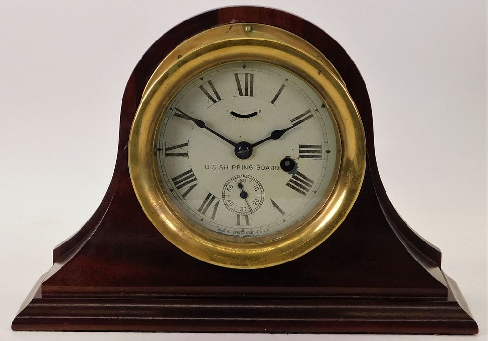 Appraisal: Seth Thomas U S Shipping Board Mantel Clock United States