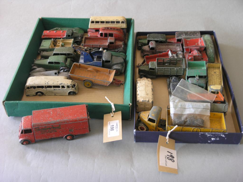 Appraisal: Dinky Toys early post war to include Guy van 'Slumberland'