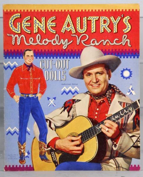 Appraisal: Gene Autry's Melody Ranch Cutout Dolls Description Circa Uncut Merrill