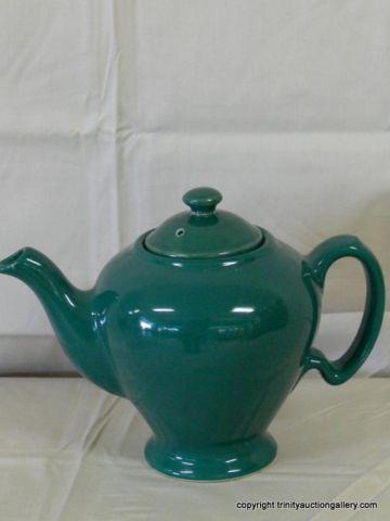 Appraisal: McCormick Ceramic Tea Pot with Tea Strainer Inset - in