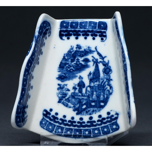 Appraisal: A Caughley blue and white asparagus server c - transfer