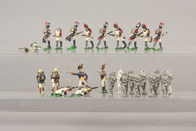 Appraisal: Lot of Erickson French Old Guard together with unpainted Erickson