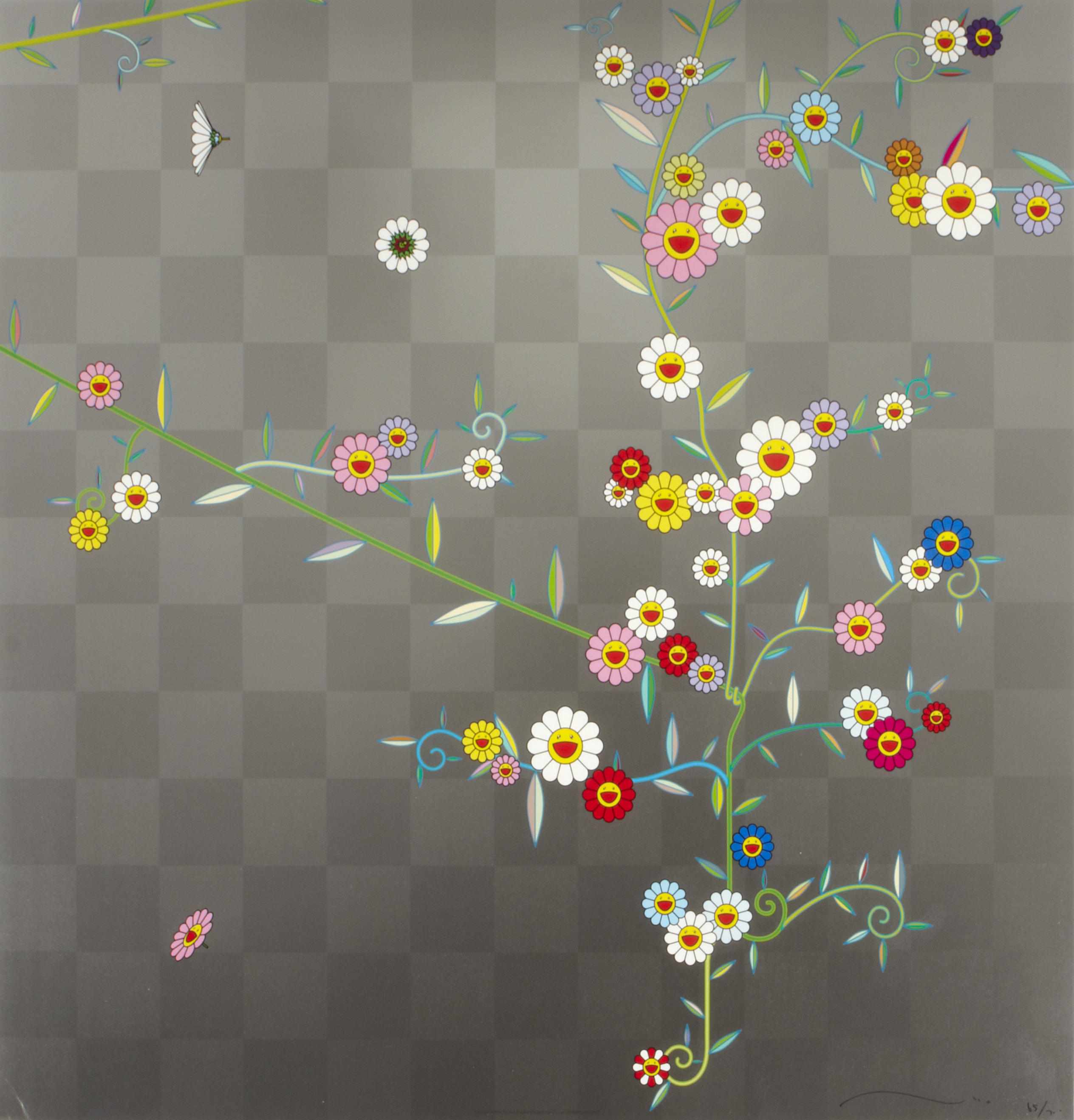 Appraisal: Property of various owners Takashi Murakami Japanese born Flowers have