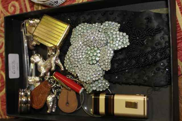 Appraisal: A SMALL COLLECTION OF MISCELLANEOUS including cigarette lighters a mother