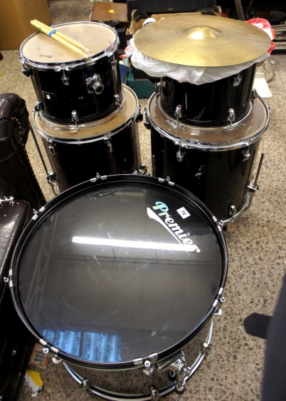 Appraisal: Premier Olympic Part Drum Kit to include drums cymbals stand