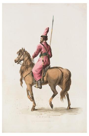 Appraisal: ORME Edward publisher The Costume of the Russian Army from