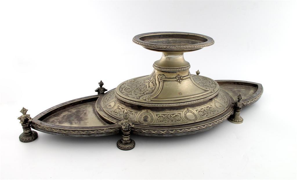 Appraisal: A Victorian electroplated centrepiece