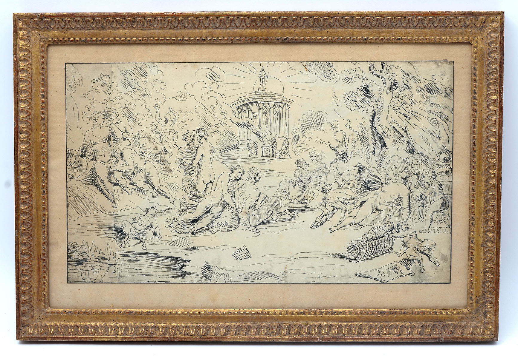 Appraisal: BACCHANALIA'' AN EARLY ETCHING AFTER RAYMOND LA FAGE An early