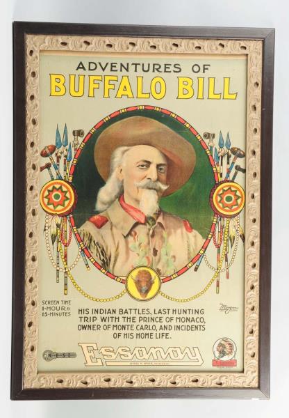 Appraisal: Adventures of Buffalo Bill Movie Poster This poster has a