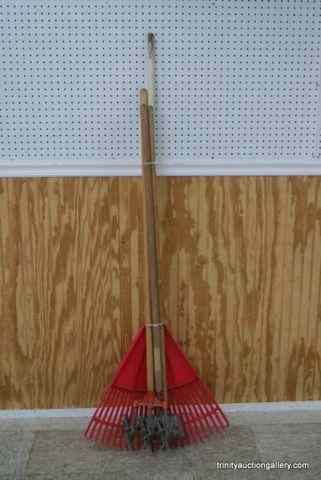 Appraisal: Yard and Garden Tools Tiller Rake Hoe etc This is