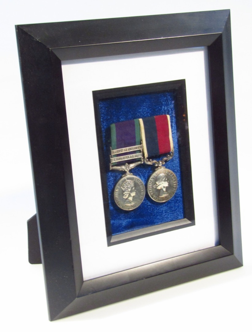 Appraisal: A Queen Elizabeth II Campaign Services Medal with ribbon and