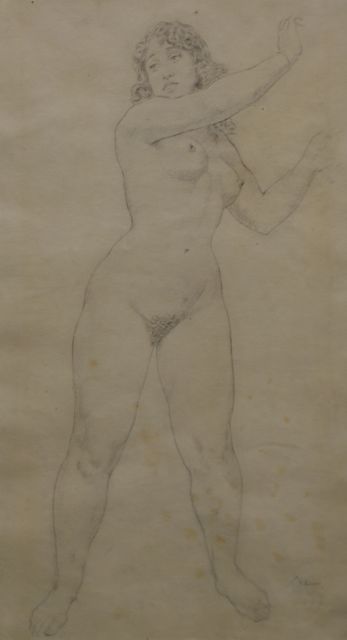 Appraisal: Norman Lindsay - Untitled pencil signed 'N L' lower right