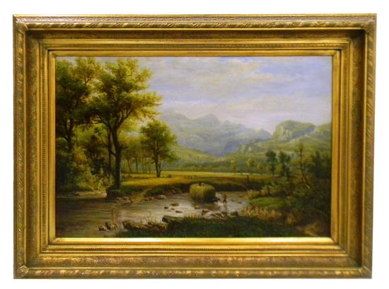 Appraisal: Continental scene in the th C manner signed G Rose