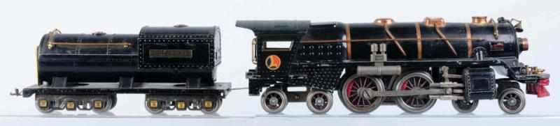 Appraisal: Lionel No E Steam Engine Tender American Standard gauge Includes