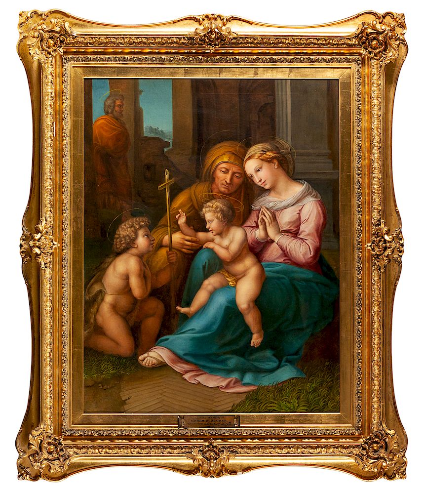 Appraisal: Continental th th Century Continental th th Century Madonna and