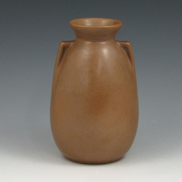 Appraisal: Teco Arts Crafts vase with buttress handles in matte brown