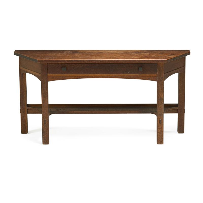 Appraisal: LIMBERT Rare console table Condition Report Mostly good original finish