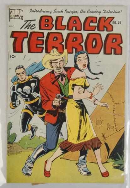 Appraisal: The Black Terror Comic No Description A nice issue but