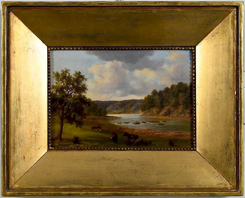 Appraisal: Henry Harold Vickers British Canadian - Rural Devonshire Landscape signed