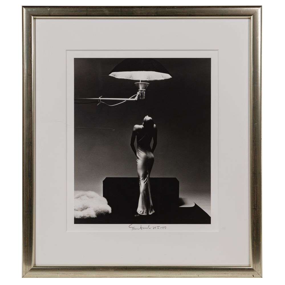 Appraisal: VICTOR SKREBNESKI AMERICAN - DIANA ROSS SILVER GELATIN PRINT pencil