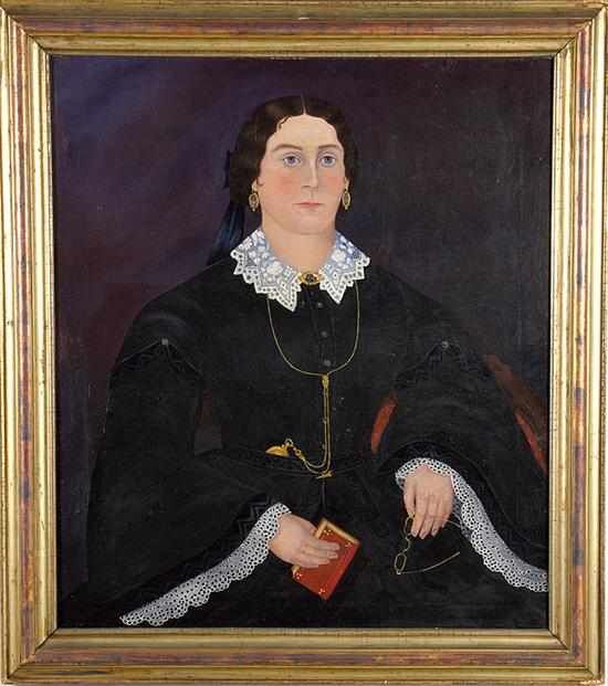 Appraisal: John James Trumbull Arnold Pennsylvania - PORTRAIT OF A WOMAN