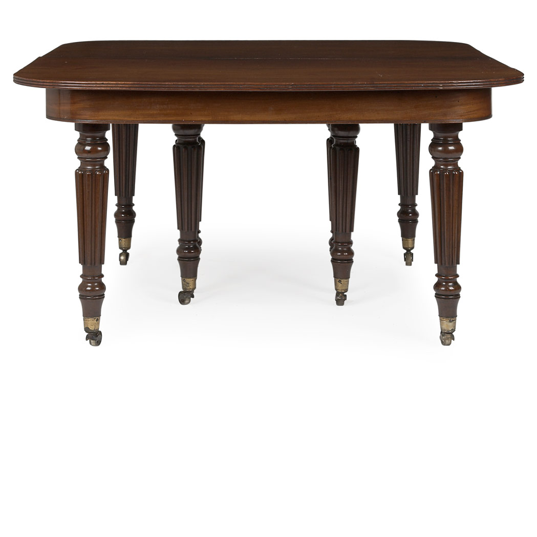 Appraisal: Regency Mahogany Dining Table Attributed to Gillows circa In two