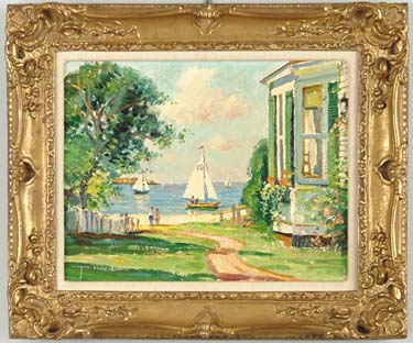 Appraisal: WAYNE B MORRELL American - MR EVANS WINDOW-KING ST ROCKPORT