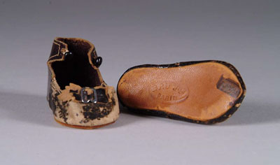 Appraisal: PAIR OF ORIGINAL BRU JNE SHOES Approximately - in length