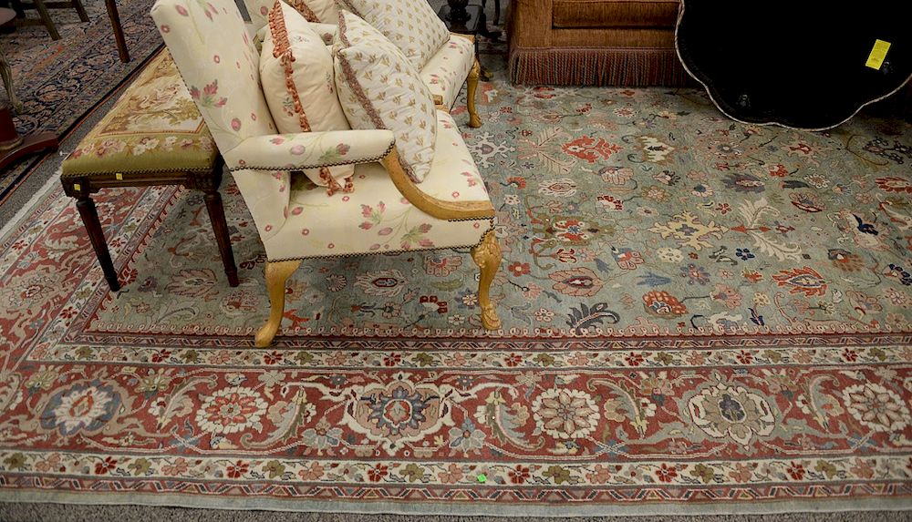 Appraisal: Oriental carpet ' x ' Provenance From the Estate of