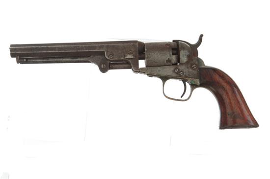 Appraisal: COLT MODEL POCKET REVOLVER caliber five-shot cylinder with engraved stagecoach