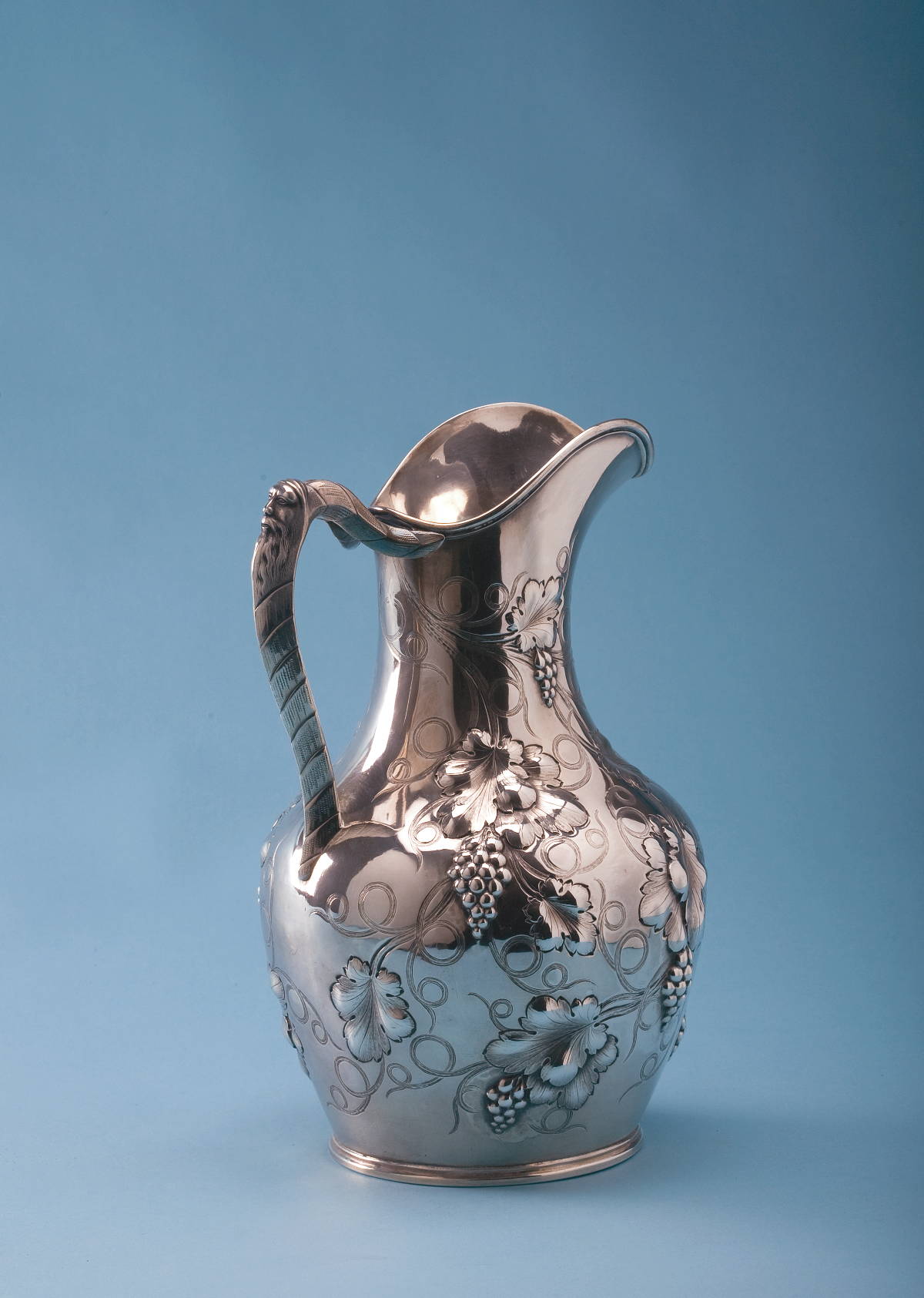 Appraisal: AMERICAN VICTORIAN SILVER PITCHER Now with English hall mark oz