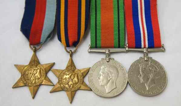 Appraisal: A WW Group of Medals consisting Burma Star - Star