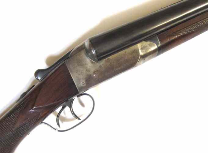 Appraisal: ITHACA FLUES HAMMERLESS MODEL DOUBLE BARREL SXS SHOTGUN gauge ''