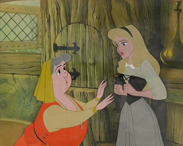 Appraisal: A Walt Disney celluloid from Sleeping Beauty gouache on celluloid