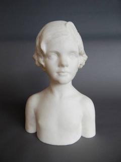 Appraisal: Mario Korbel marble sculpture Mario Korbel American - - Bust