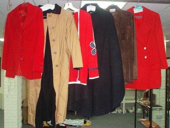 Appraisal: A quantity of designer jackets and coats including Nora Bradley