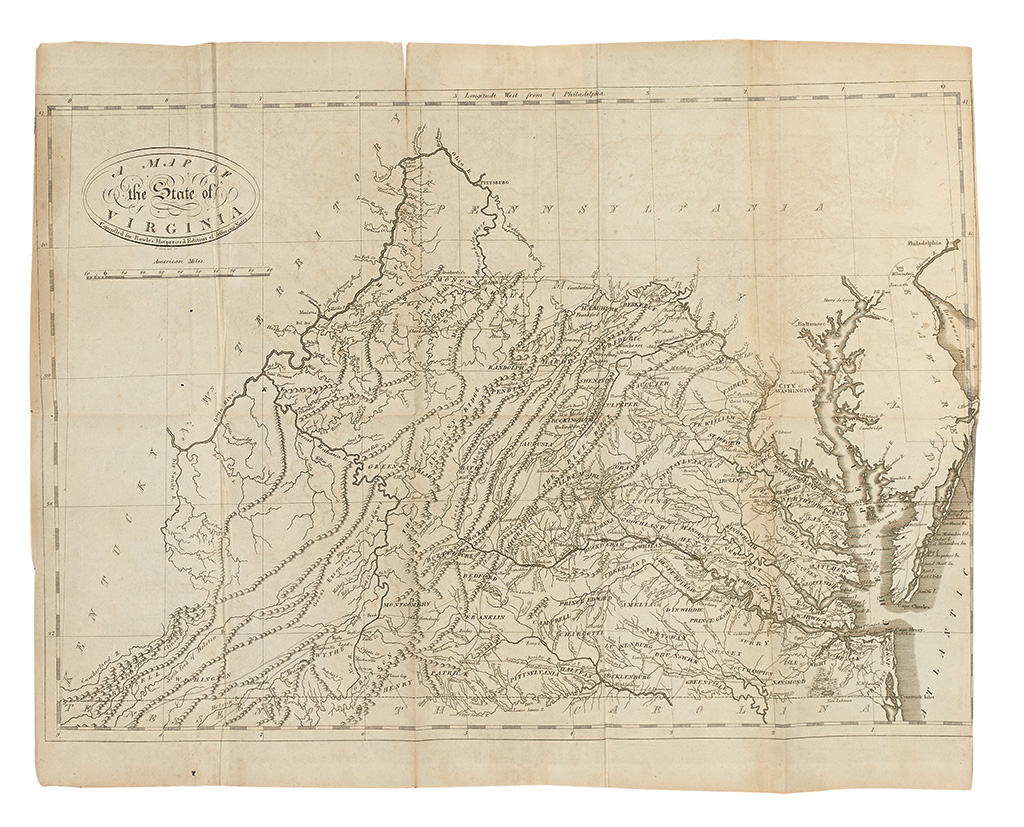 Appraisal: WITH THE TANNER MAP JEFFERSON THOMAS Notes on the State