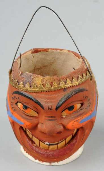 Appraisal: Comical Indian Gentleman Halloween Lantern Description A very expressive and