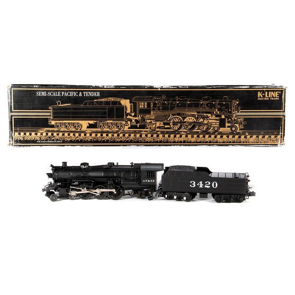 Appraisal: O Gauge K-Line K - Santa Fe Semi Scale -