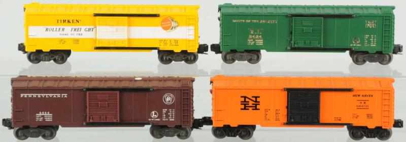 Appraisal: Lot of Lionel Boxcars American Post-war Includes no - Rock